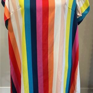 Colorful Striped Dress